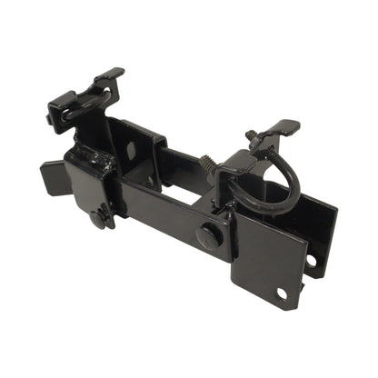 Double Gate Latch for Residential 1 3/8" Gate Frames HDG, Powder Coated Black