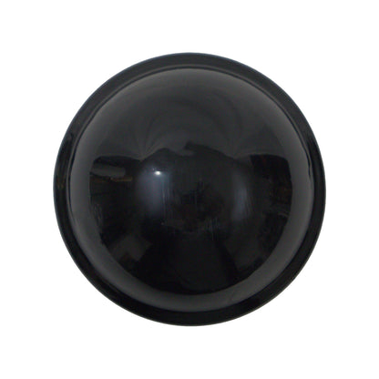 Post/Dome Cap Powder Coat Black, 3"