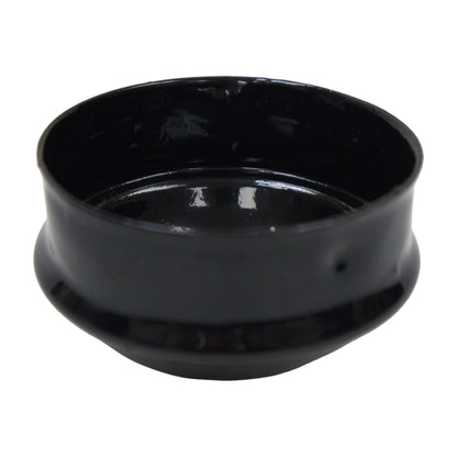 Post/Dome Cap Powder Coat Black, 3"