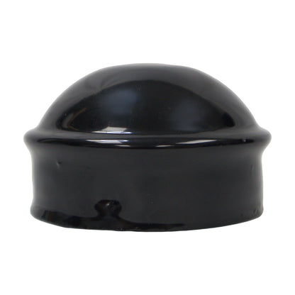 Post/Dome Cap Powder Coat Black, 3"