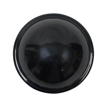 Post/Dome Cap Powder Coat Black, 4"