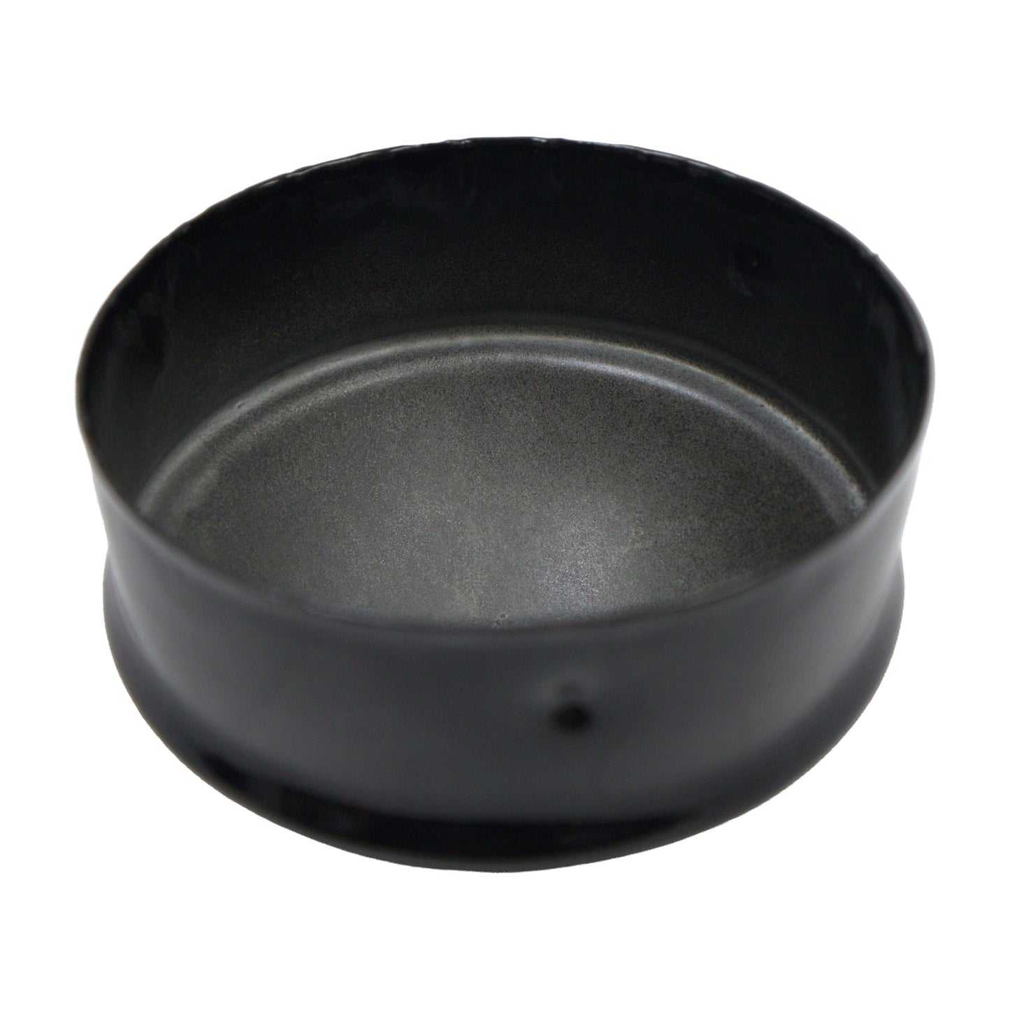 Post/Dome Cap Powder Coat Black, 4"
