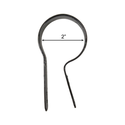 Tension Band Powder Coated Black, 2"