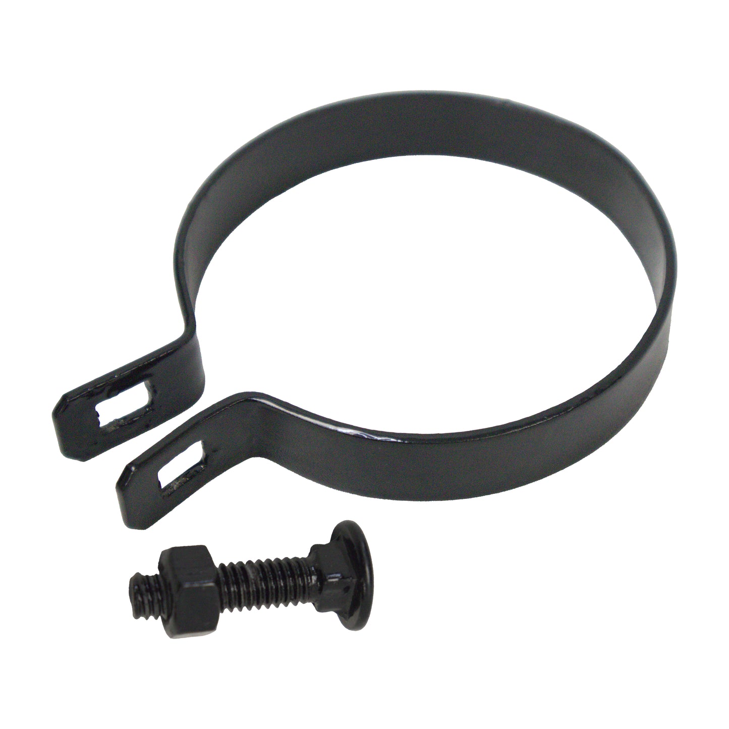 Brace Band Powder Coated Black, 4"