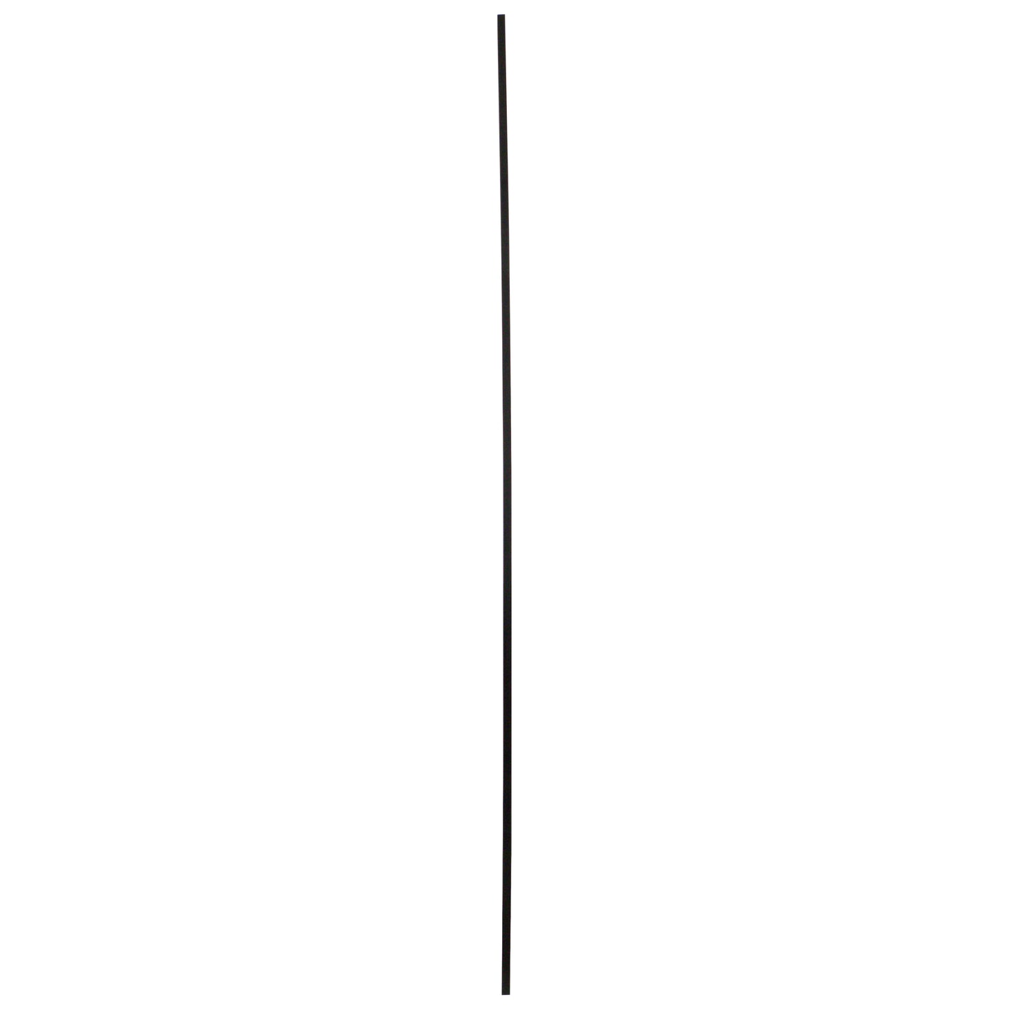 Tension Bar Powder Coated Black, 3/16" X 5/8", 70"