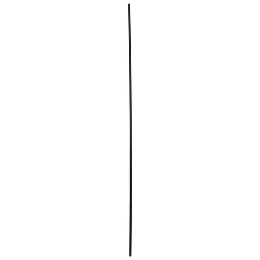 Tension Bar Powder Coated Black, 3/16" X 5/8", 70"
