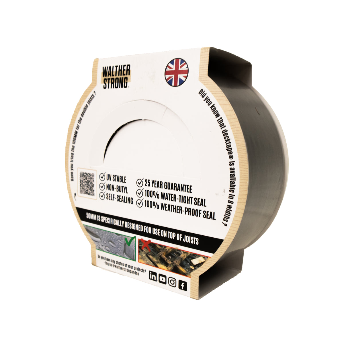 Walther Strong 2in x 65ft Deck Joist Tape