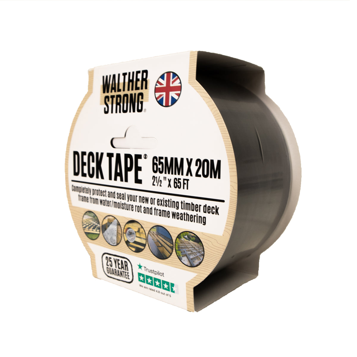 Walther Strong 2 1/2in x 65ft Deck Joist Tape