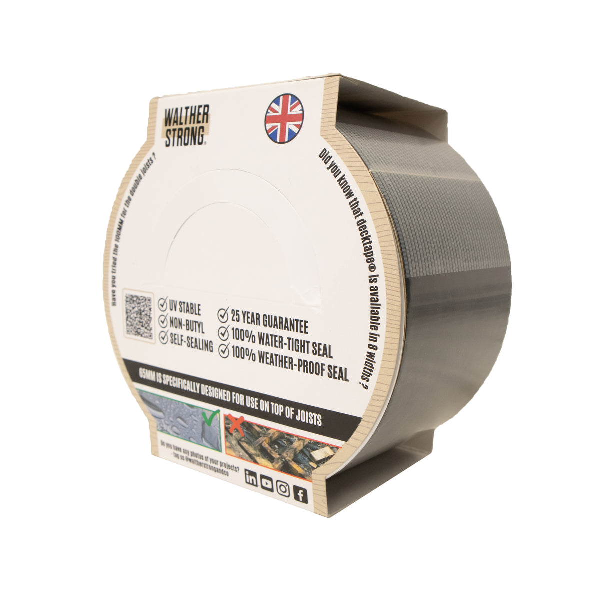 Walther Strong 2 1/2in x 65ft Deck Joist Tape
