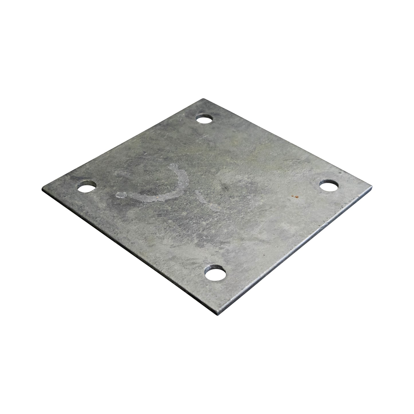 Base/Flange Plate Galvanized, 1/4" x 8" x 8"