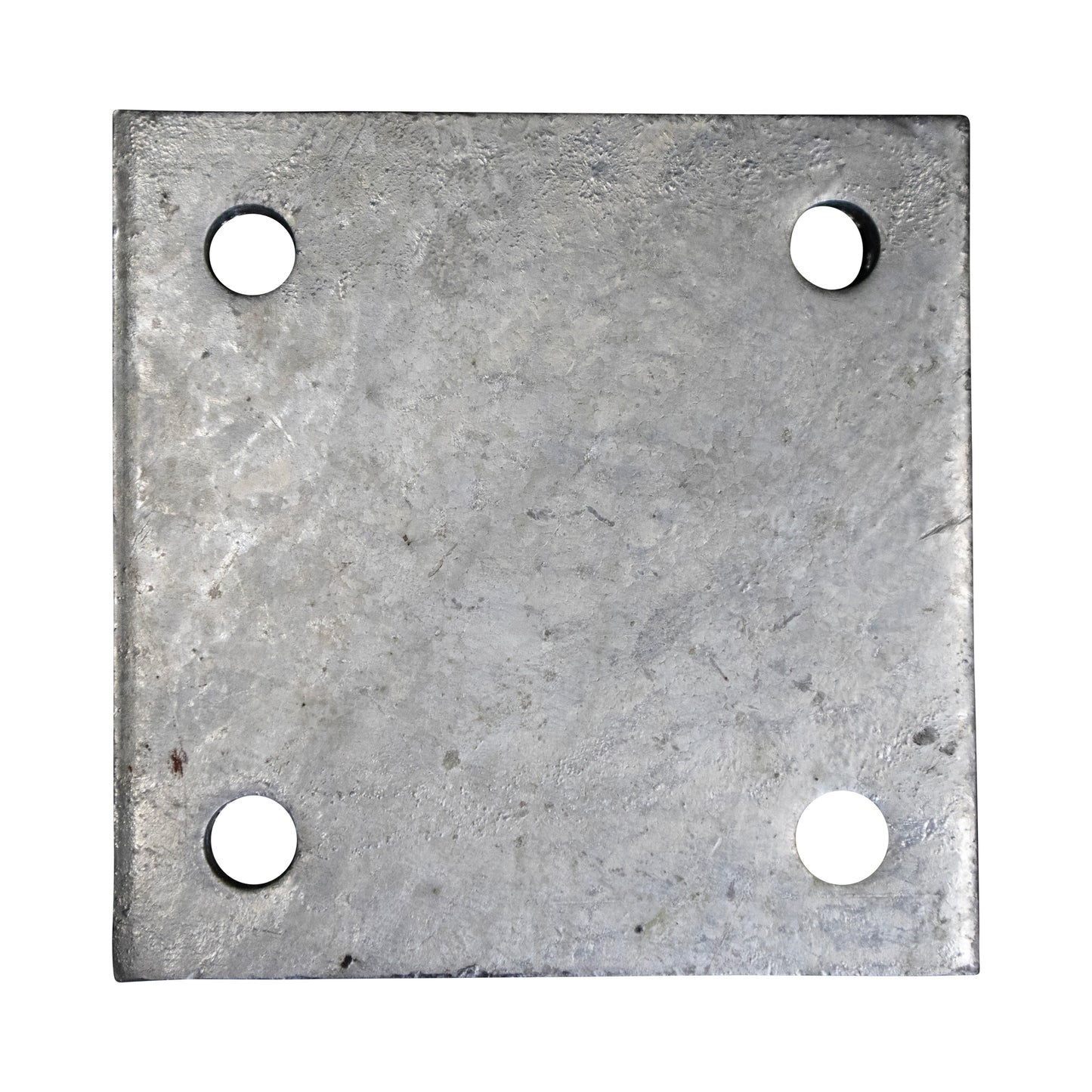 Base/Flange Plate Galvanized, 3/8" x 6" x 6"
