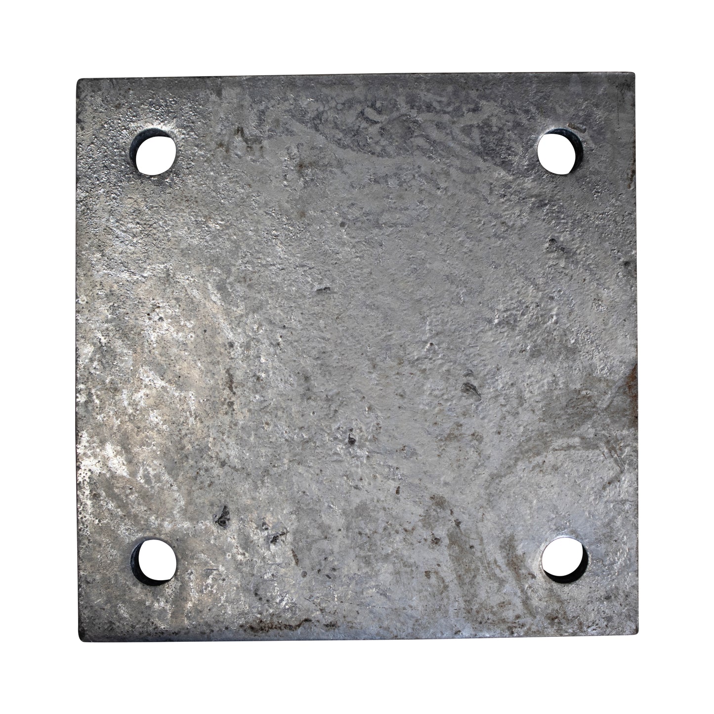 Base/Flange Plate Galvanized, 3/8" x 8" x 8"
