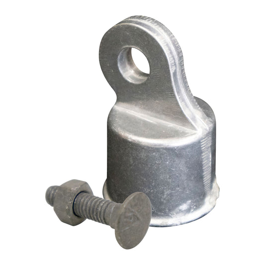 Aluminum RAIL END, 1 3/8"