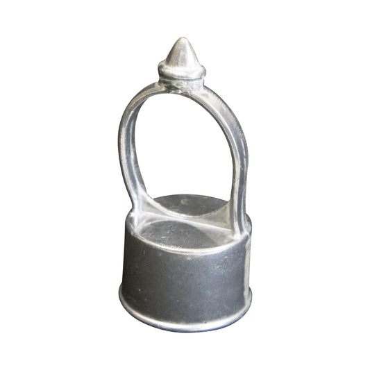 Aluminum LOOP CAP W/Acorn, 1 5/8" x 1 3/8"