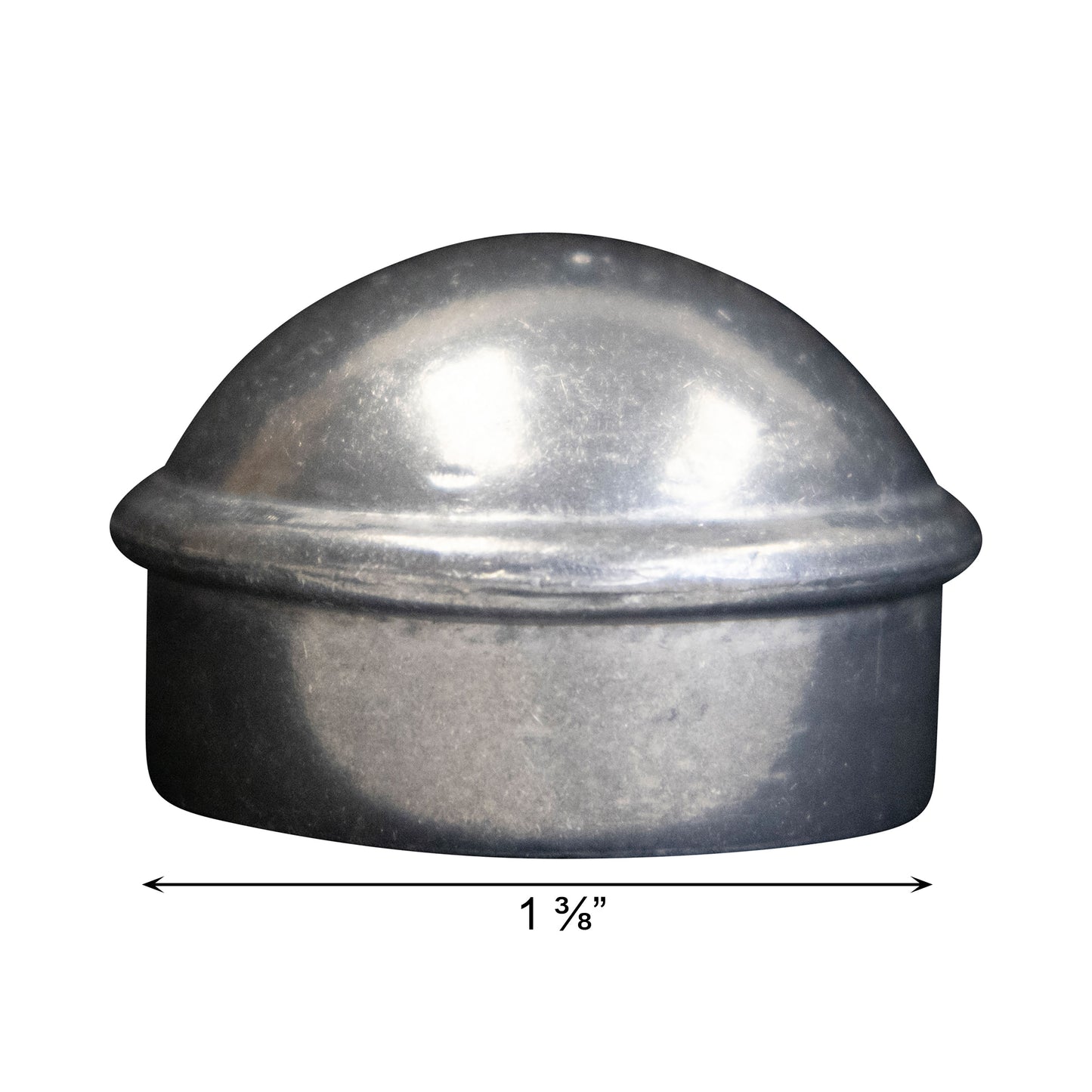 Aluminum DOME CAP, 1 3/8"