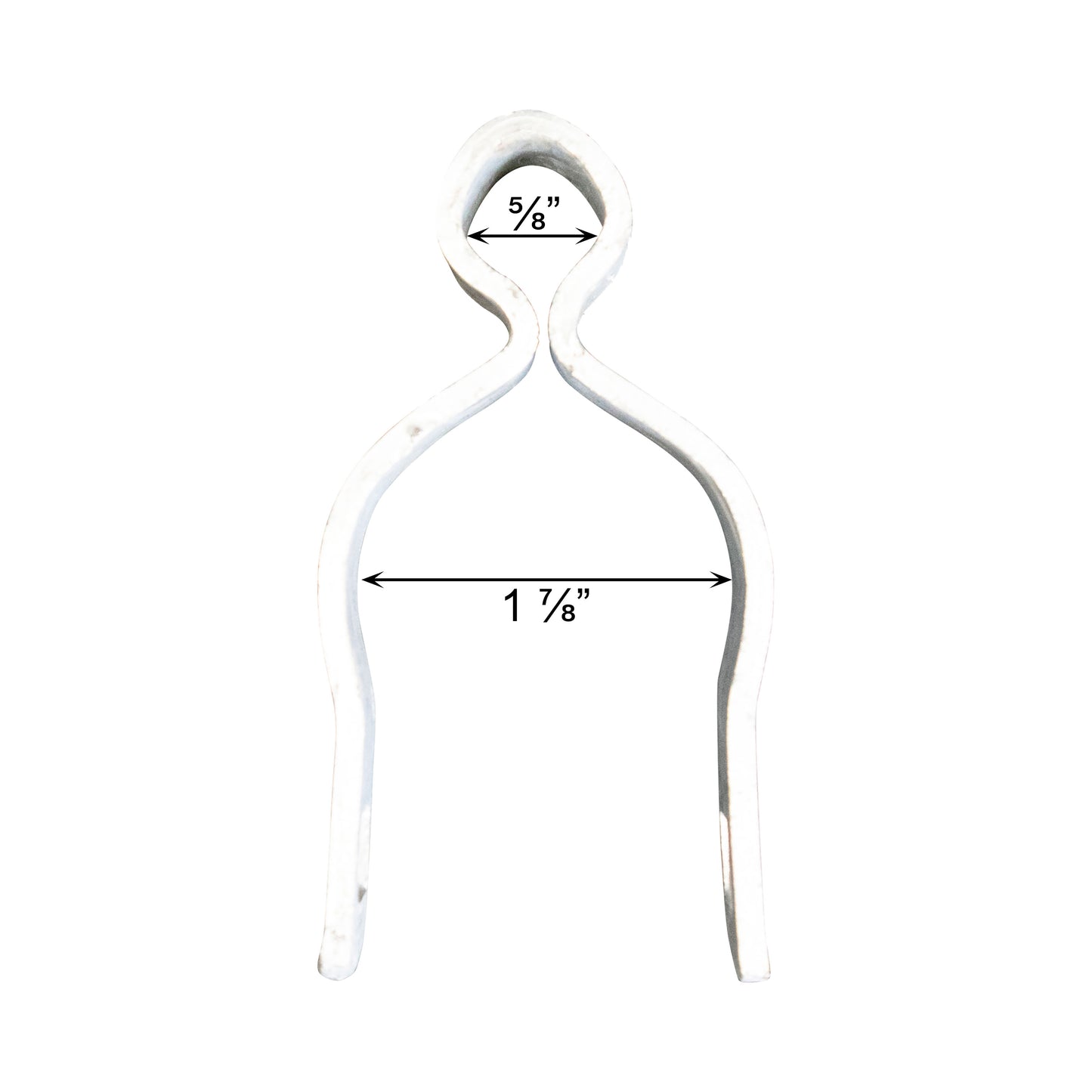 Female Hinge Galvanized  1 7/8" x 5/8"