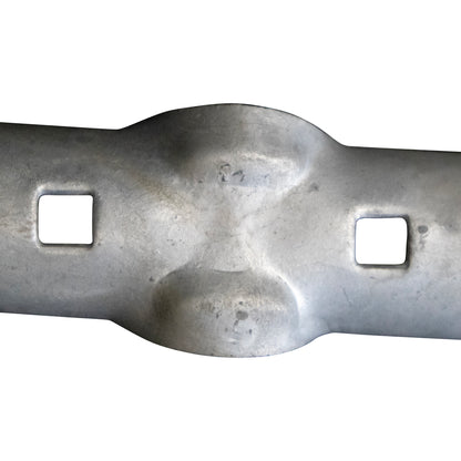 BOULEVARD/LINE RAIL CLAMP Galvanized, 3"x 1 5/8"