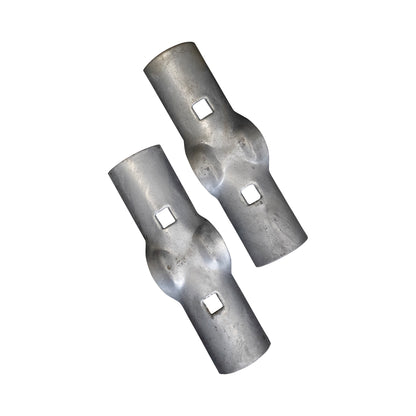 BOULEVARD/LINE RAIL CLAMP Galvanized, 3"x 1 5/8"
