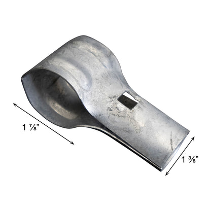 END RAIL CLAMP Galvanized  1 7/8" x 1 3/8"