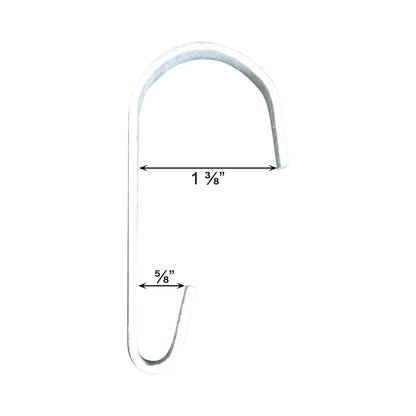 Gate Clips Galvanized, 1 3/8" x 5/8"