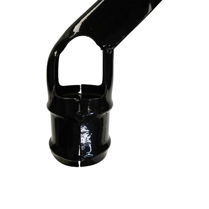 Barb Arm 3 Strand Powder Coated Black, 2 3/8" x 1 5/8"