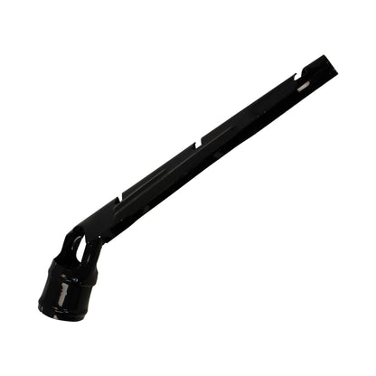 Barb Arm 3 Strand Powder Coated Black, 2 3/8" x 1 5/8"