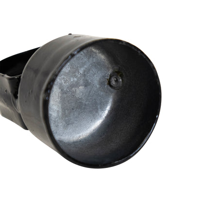 Loop Cap Steel Powder Coated Black, 1 7/8" x 1 5/8"