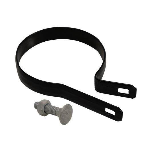 Tension Band (Beveled) Powder Coated Black, 4"