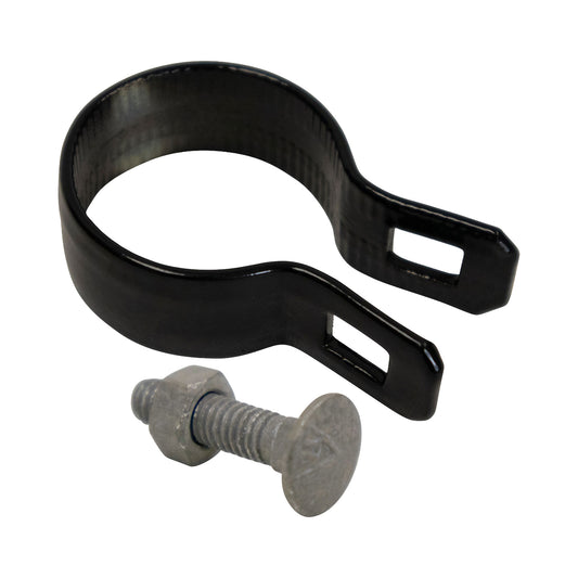 Brace Band (Beveled) Powder Coated Black, 1 5/8"