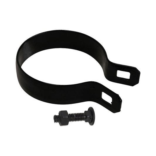 Brace Band (Beveled) Powder Coated Black, 2 7/8"