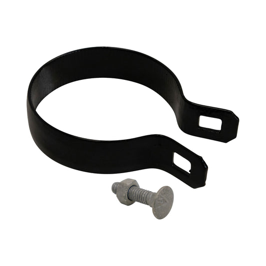 Brace Band (Beveled) Powder Coated Black, 2 7/8"