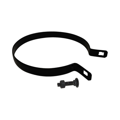 Brace Band (Beveled) Powder Coated Black, 6 5/8"